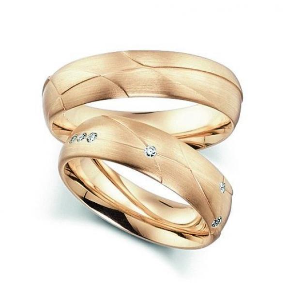 Trauringe Rosegold von Fischer 06 05444/060